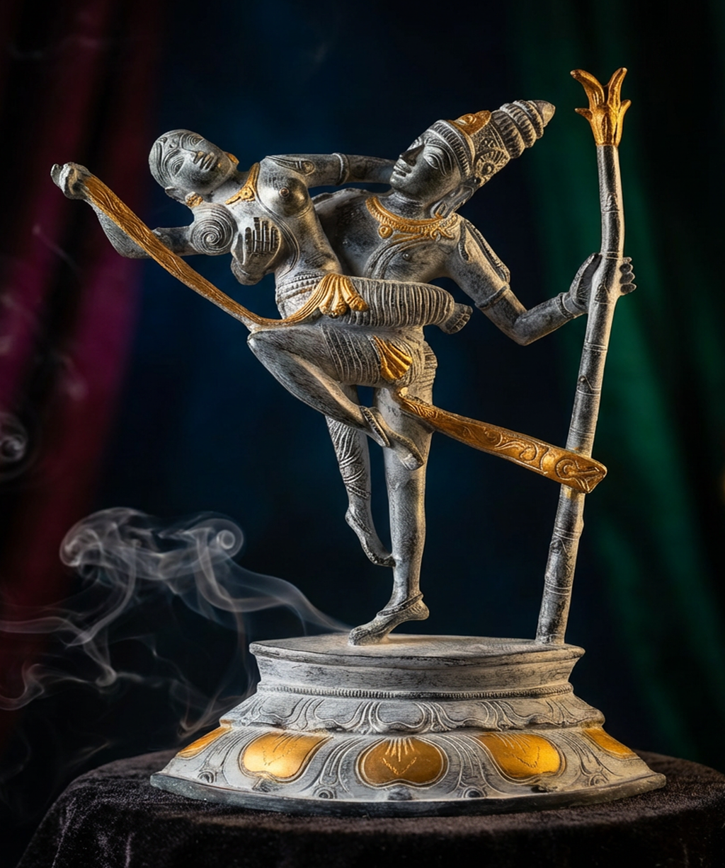 Kama Deva Brass Idol | 13 Inch Fine Handcrafted Statue (6kg) | Hindu God of Love & Desire | Premium Brass Sculpture | Home Temple Decor