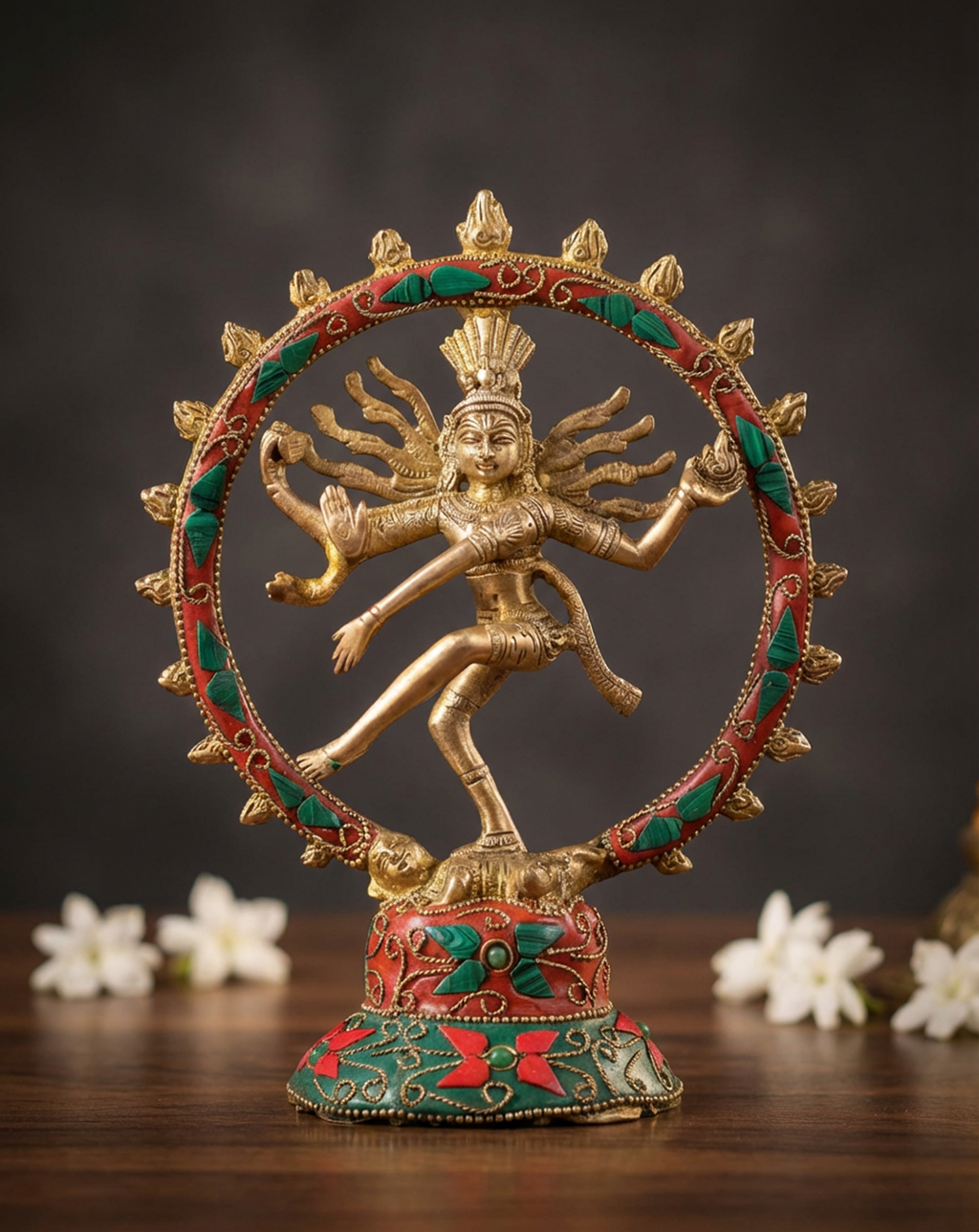 Decorative Brass statue of Shiva Natraja